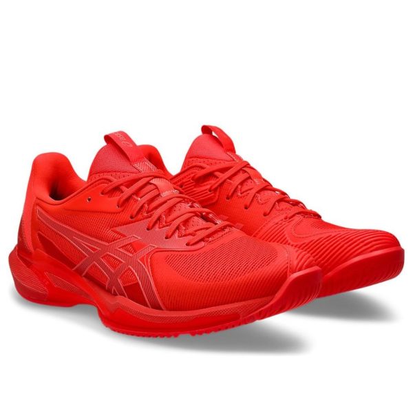 ASICS Solution Speed FF 3 Flash Red Blazing Coral