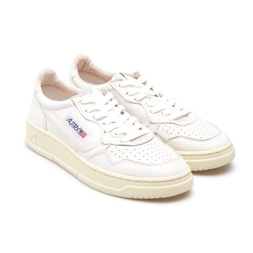 Autry Medalist Leather Low Goatskin White (Womens) 4 Autry Medalist Leather Low Goatskin White (Womens)