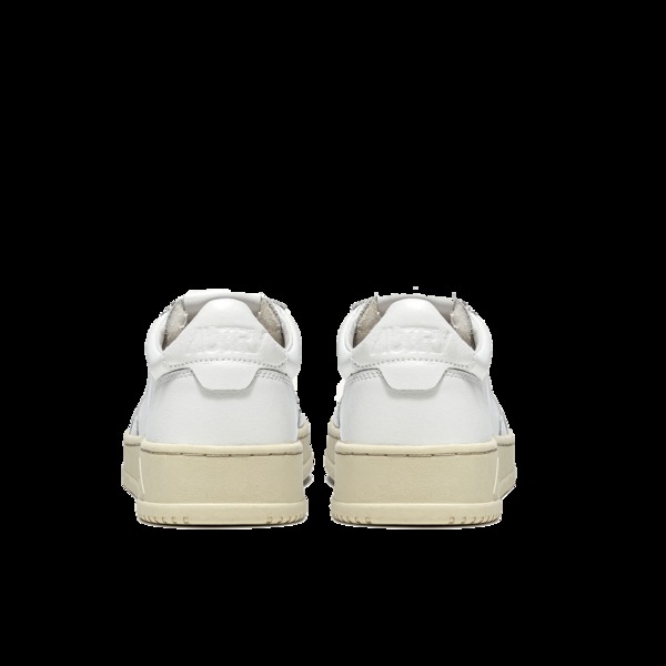 Autry Medalist Leather Low White 5 Autry Medalist Leather Low White