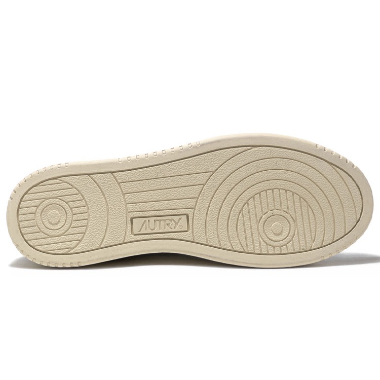 Autry Medalist Leather Low White Blue Beige 6 Autry Medalist Leather Low White Blue Beige