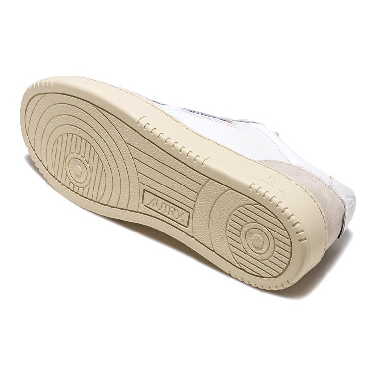 Autry Medalist White Beige Suede 5 Autry Medalist White Beige Suede