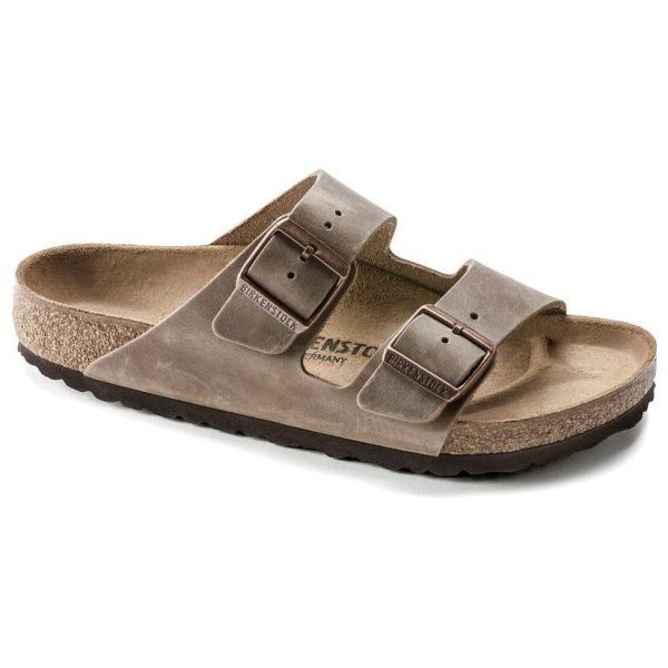 Birkenstock Arizona Oiled Leather Tobacco Brown
