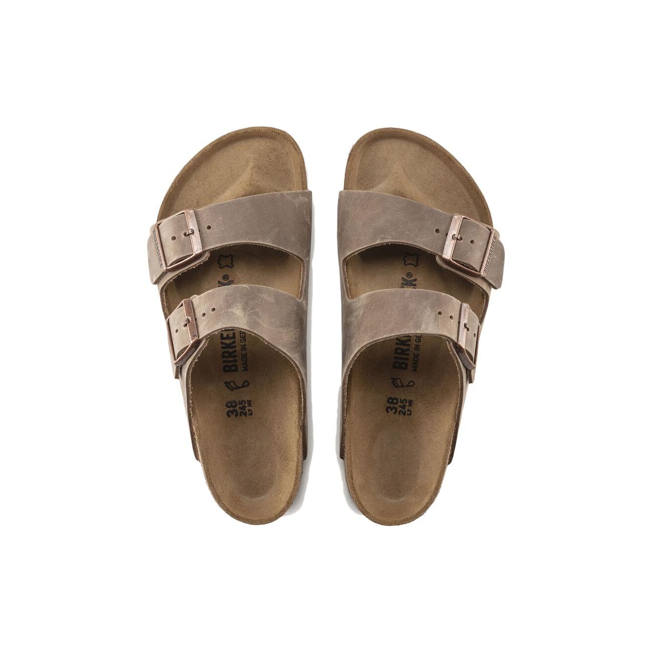 Birkenstock Arizona Oiled Leather Tobacco Brown 6 Birkenstock Arizona Oiled Leather Tobacco Brown
