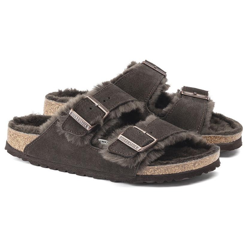 Birkenstock Arizona Sherling Mocca 6 Birkenstock Arizona Sherling Mocca