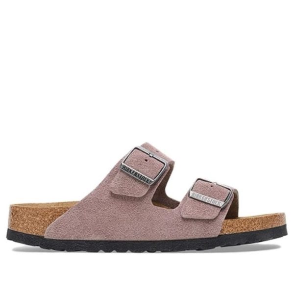 Birkenstock Arizona Soft Footbed Suede Faded Purple