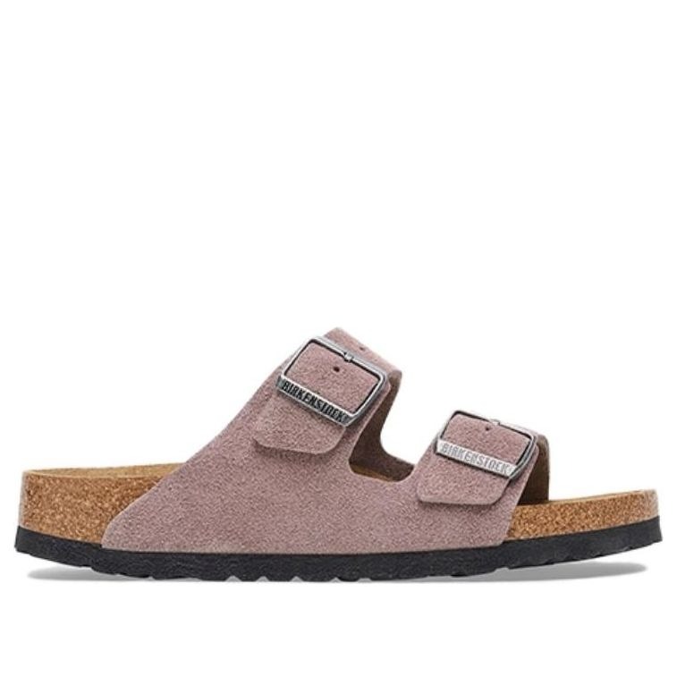 Birkenstock Arizona Soft Footbed Suede Faded Purple 4 Birkenstock Arizona Soft Footbed Suede Faded Purple