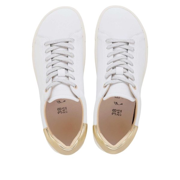 Birkenstock Bend Low Leather White Gold