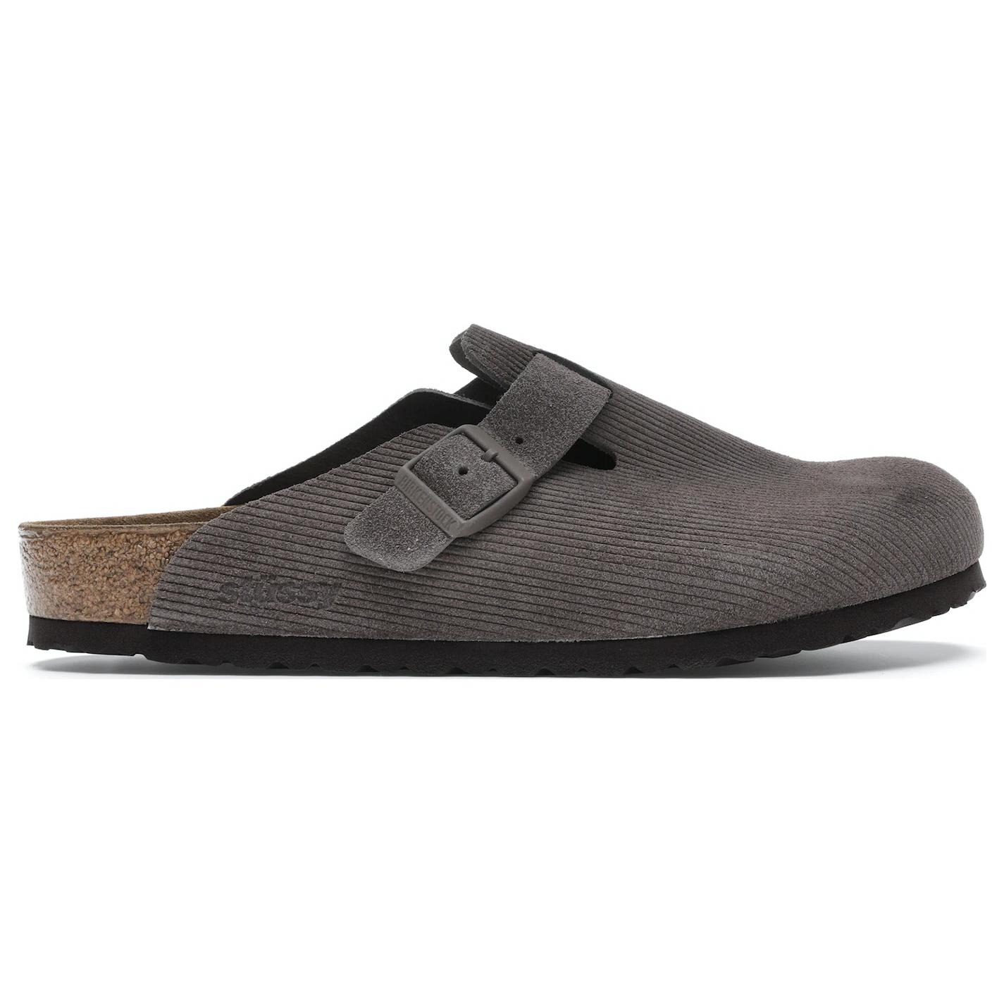 Birkenstock Boston Clogs Stussy Anthracite 5 Birkenstock Boston Clogs Stussy Anthracite