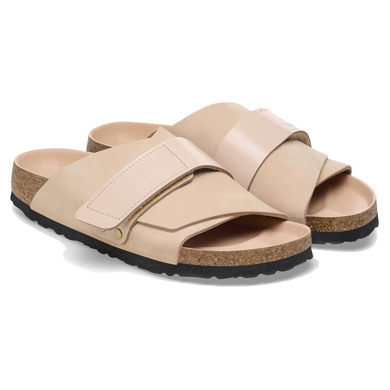 Birkenstock Kyoto Nubuck Leather New Beige (Womens) 5 Birkenstock Kyoto Nubuck Leather New Beige (Womens)