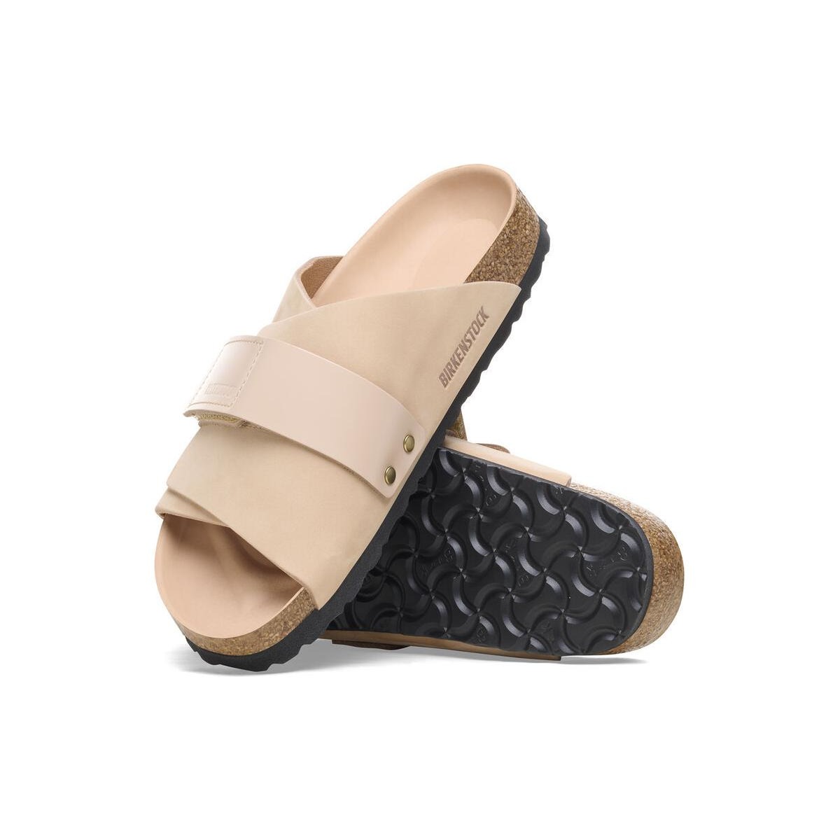 Birkenstock Kyoto Nubuck Leather New Beige (Womens) 7 Birkenstock Kyoto Nubuck Leather New Beige (Womens)