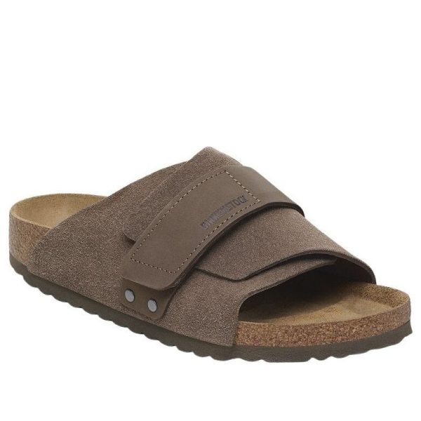 Birkenstock Kyoto Nubuck-Suede Concrete Gray
