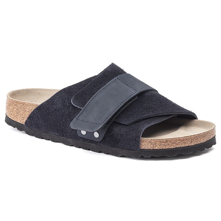 Birkenstock Kyoto Nubuck Suede Midnight Navy 5 Birkenstock Kyoto Nubuck Suede Midnight Navy