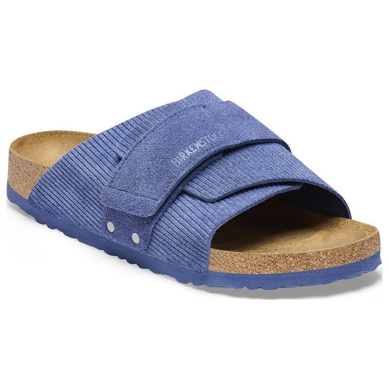 Birkenstock Kyoto Suede Embossed Corduroy Indigo 4 Birkenstock Kyoto Suede Embossed Corduroy Indigo