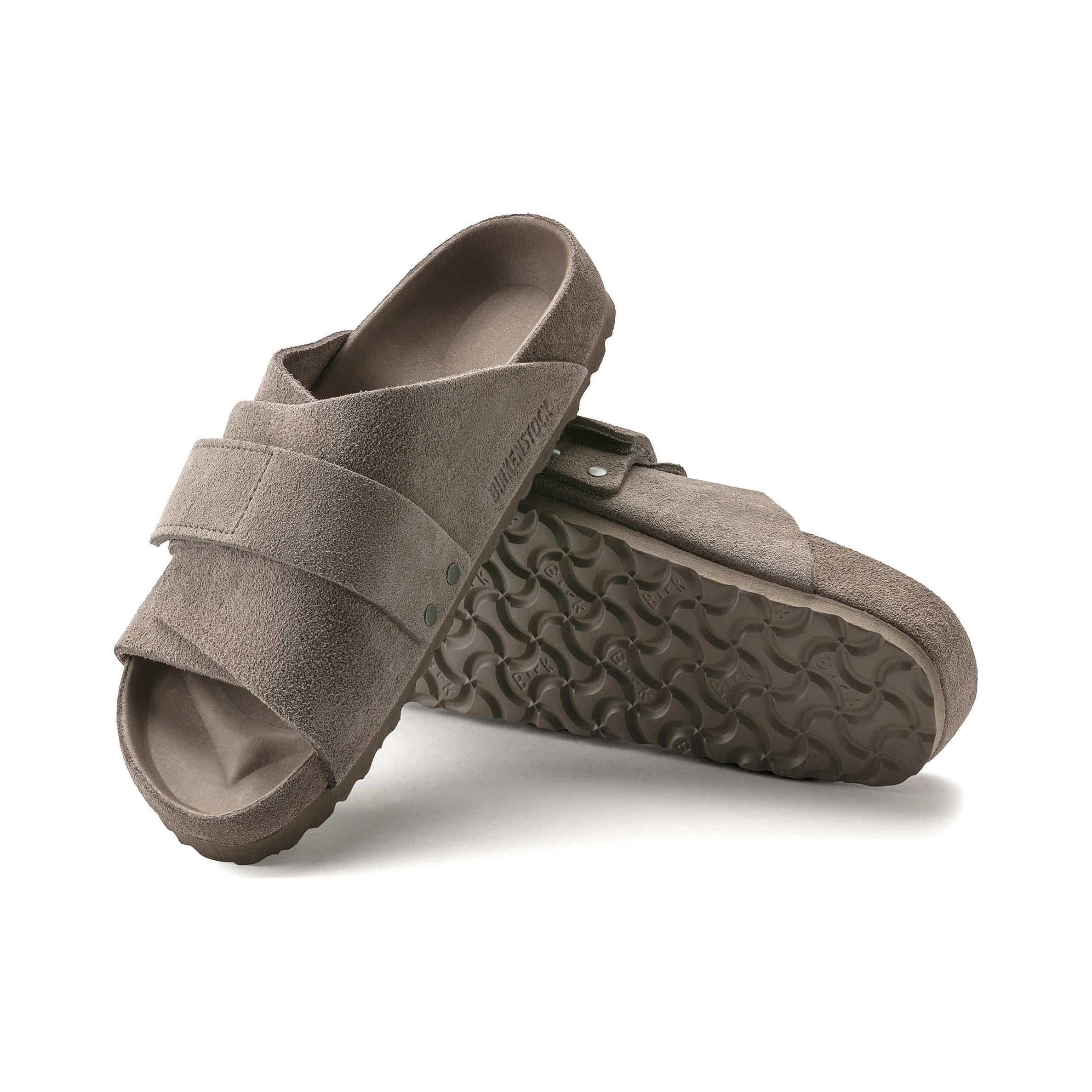 Birkenstock Kyoto Suede Grey Taupe 6 Birkenstock Kyoto Suede Grey Taupe
