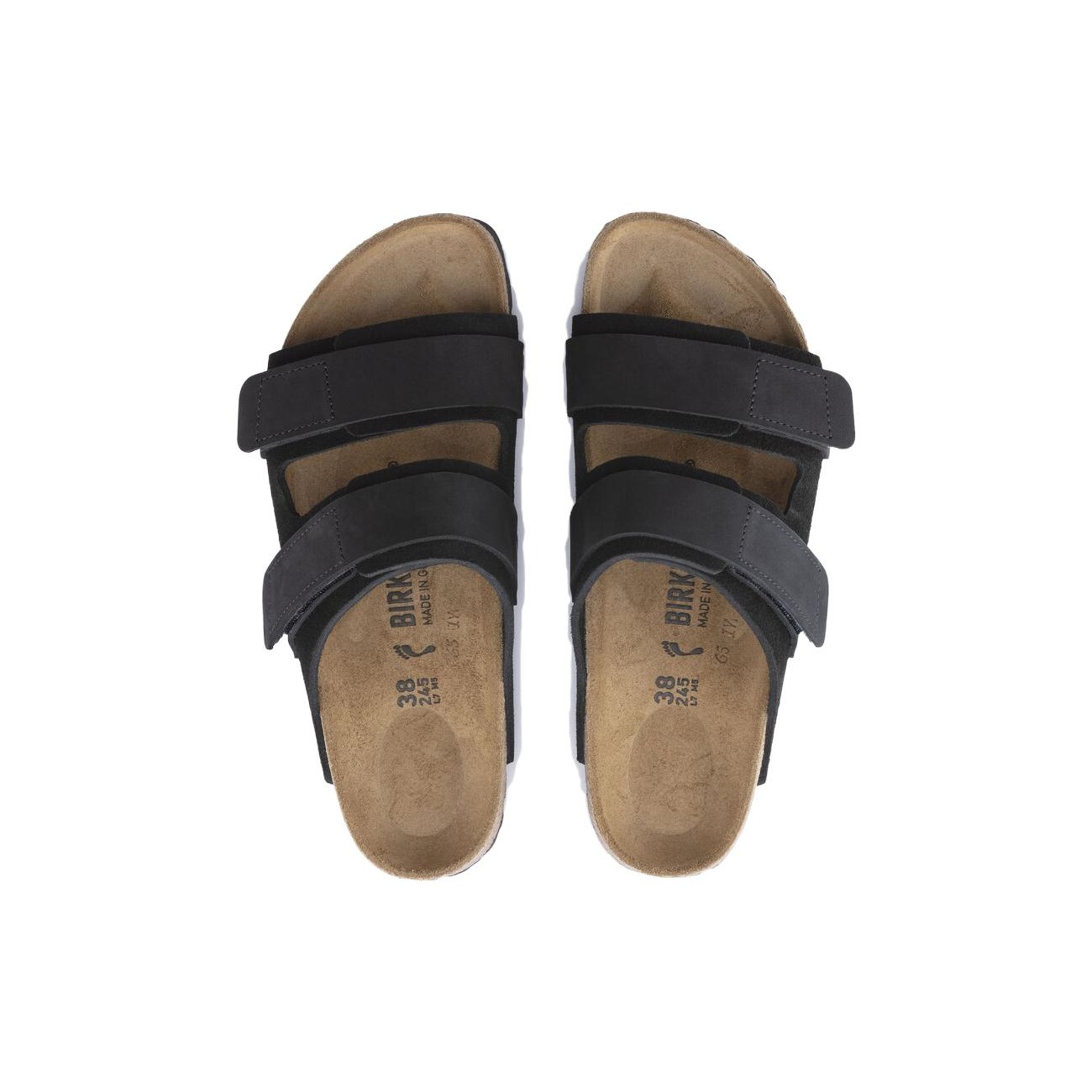 Birkenstock Uji Nubuck Suede Black 6 Birkenstock Uji Nubuck Suede Black