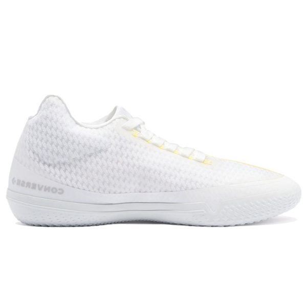 Converse All Star BB Evo Hi-Vis White Fresh Yellow