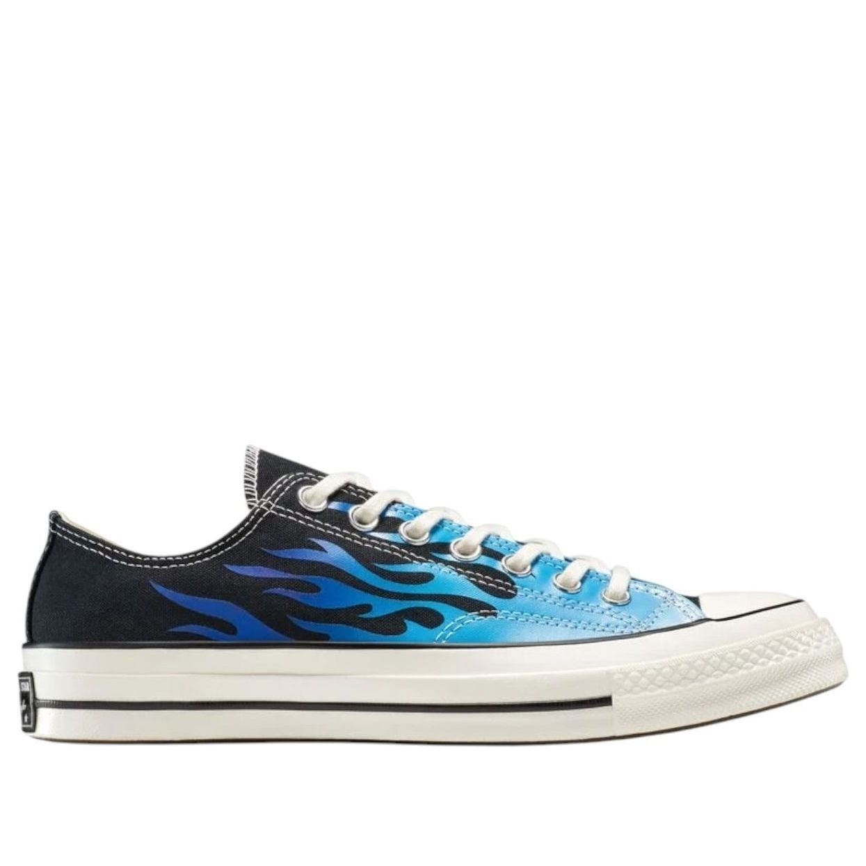 Converse Chuck 70 Low Fire Black Blue 4 Converse Chuck 70 Low Fire Black Blue
