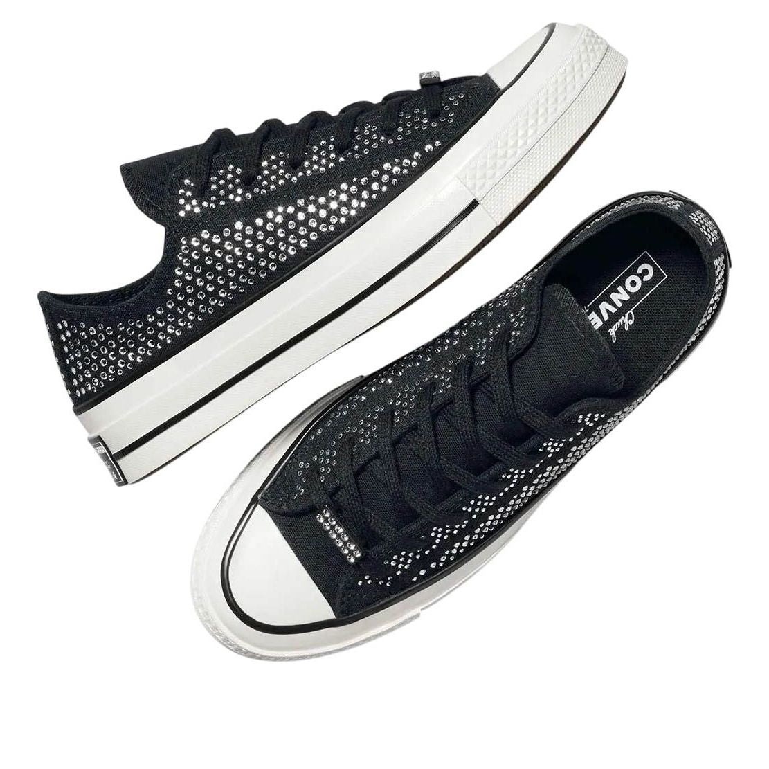 Converse Chuck 70 Low Swarovski Black White 5 Converse Chuck 70 Low Swarovski Black White