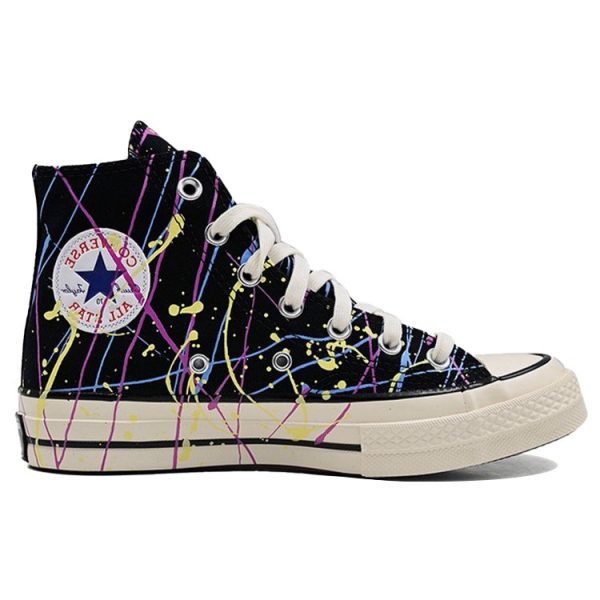 Converse Chuck Taylor All Star 70 Hi Archive Paint Splatter Black