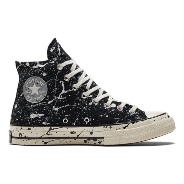 Converse Chuck Taylor All Star 70 Hi Archive Paint Splatter Black White