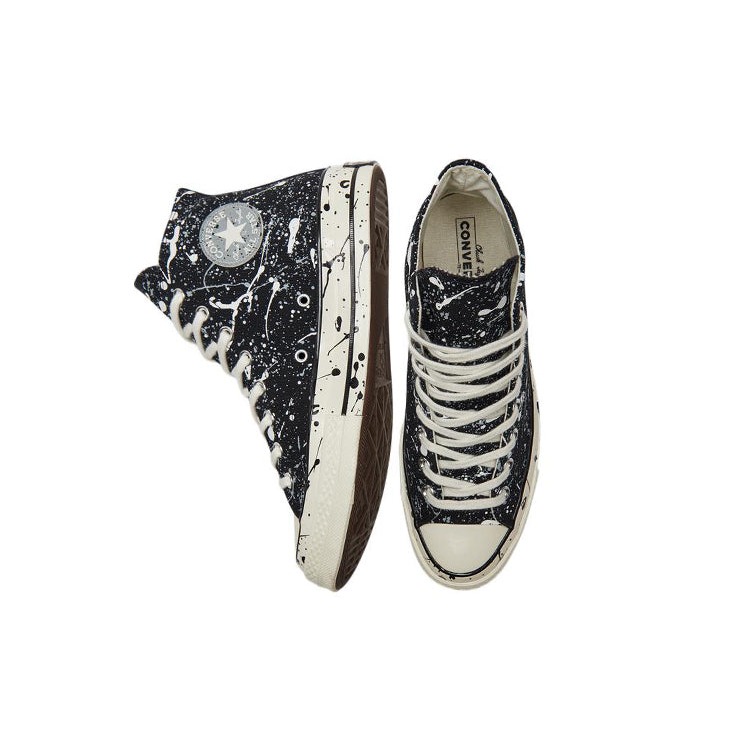 Converse Chuck Taylor All Star 70 Hi Archive Paint Splatter Black White 6 Converse Chuck Taylor All Star 70 Hi Archive Paint Splatter Black White