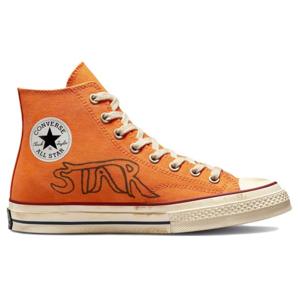 Converse Chuck Taylor All Star 70 Hi Come Tees Orange