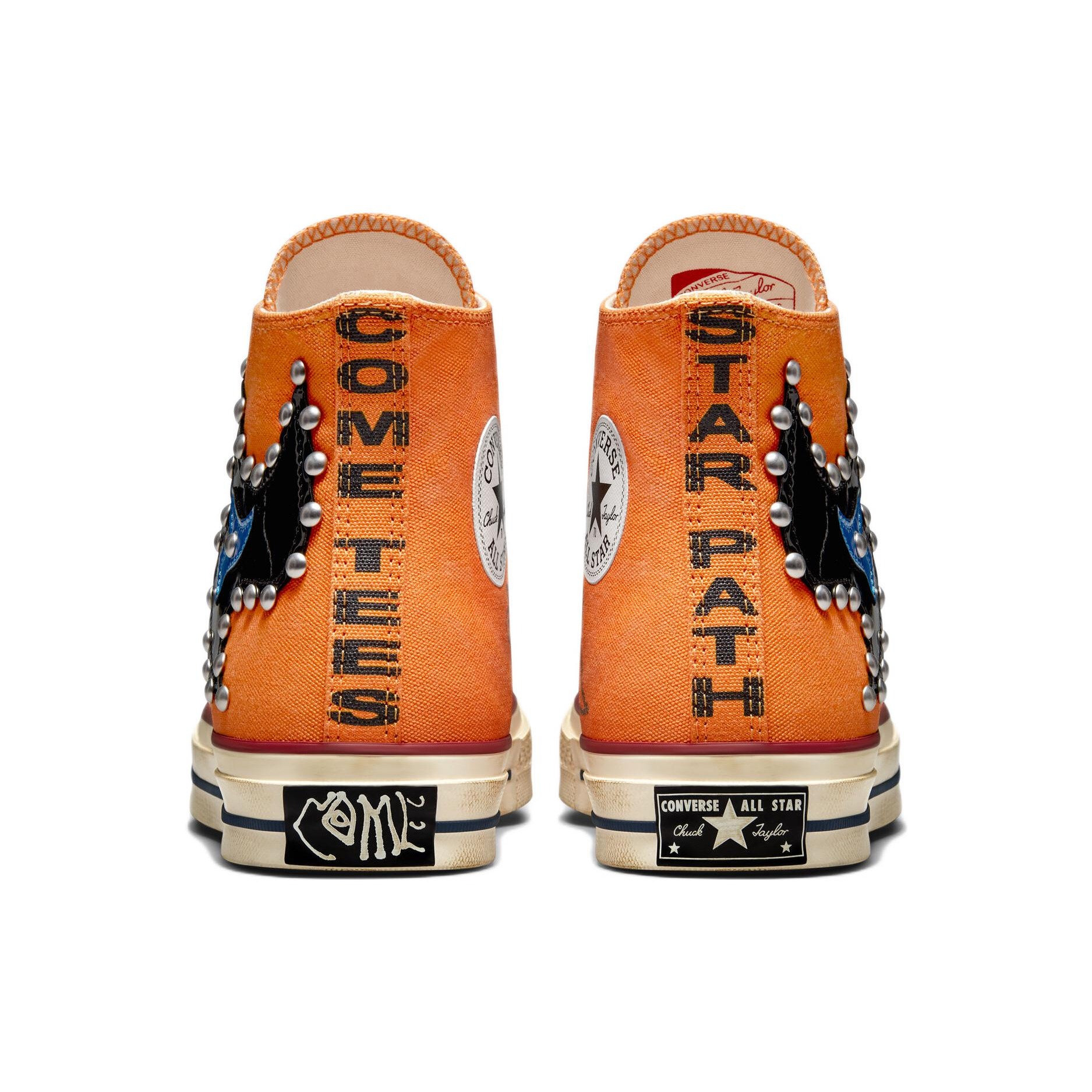 Converse Chuck Taylor All Star 70 Hi Come Tees Orange 7 Converse Chuck Taylor All Star 70 Hi Come Tees Orange
