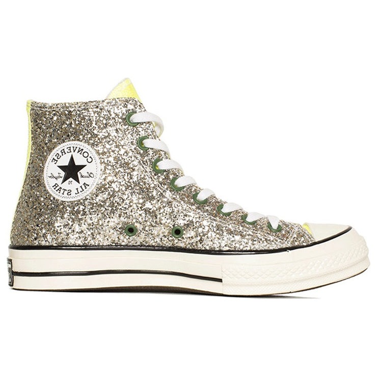 Converse Chuck Taylor All Star 70 Hi JW Anderson Glitter Gold Silver 4 Converse Chuck Taylor All Star 70 Hi JW Anderson Glitter Gold Silver