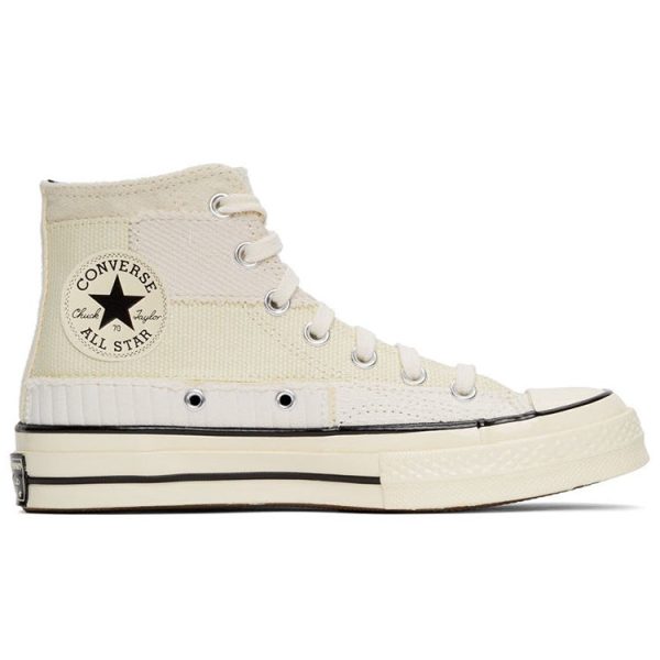 Converse Chuck Taylor All Star 70 Hi Mono Patchwork White Egret