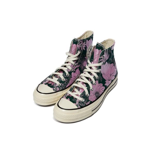 Converse Chuck Taylor All Star 70 Hi Vintage Floral Midnight Pink Glaze (Womens)