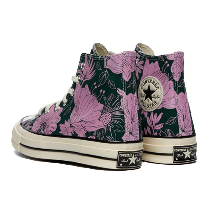 Converse Chuck Taylor All Star 70 Hi Vintage Floral Midnight Pink Glaze (Womens) 5 Converse Chuck Taylor All Star 70 Hi Vintage Floral Midnight Pink Glaze (Womens)