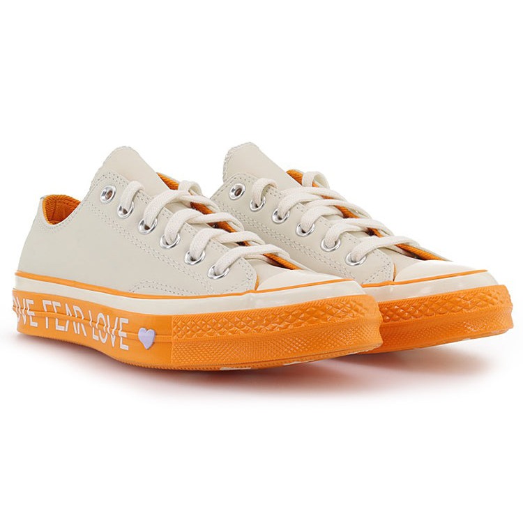 Converse Chuck Taylor All Star 70 Ox Love Graphic Cream (Womens) 5 Converse Chuck Taylor All Star 70 Ox Love Graphic Cream (Womens)