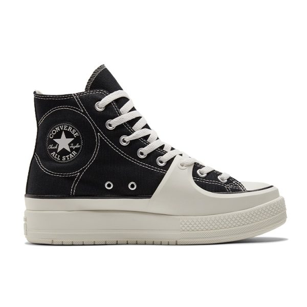 Converse Chuck Taylor All Star Construct Hi Black Vintage White