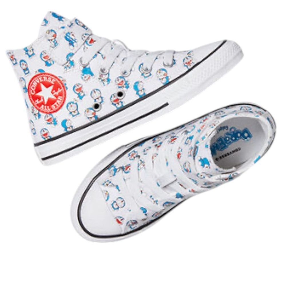 Converse Chuck Taylor All Star EasyOn Hi Doraemon White (PS) 5 Converse Chuck Taylor All Star EasyOn Hi Doraemon White (PS)