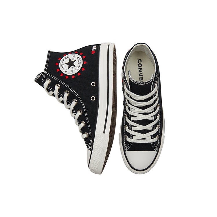 Converse Chuck Taylor All Star Embroidered Hearts (Womens) 5 Converse Chuck Taylor All Star Embroidered Hearts (Womens)