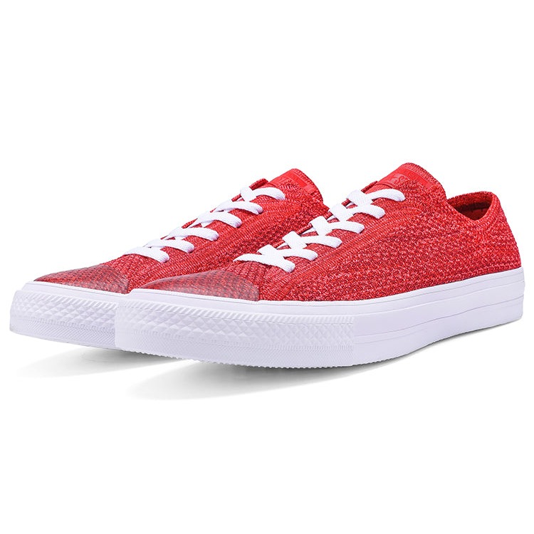 Converse Chuck Taylor All Star Flyknit Low Casino Team Red 5 Converse Chuck Taylor All Star Flyknit Low Casino Team Red
