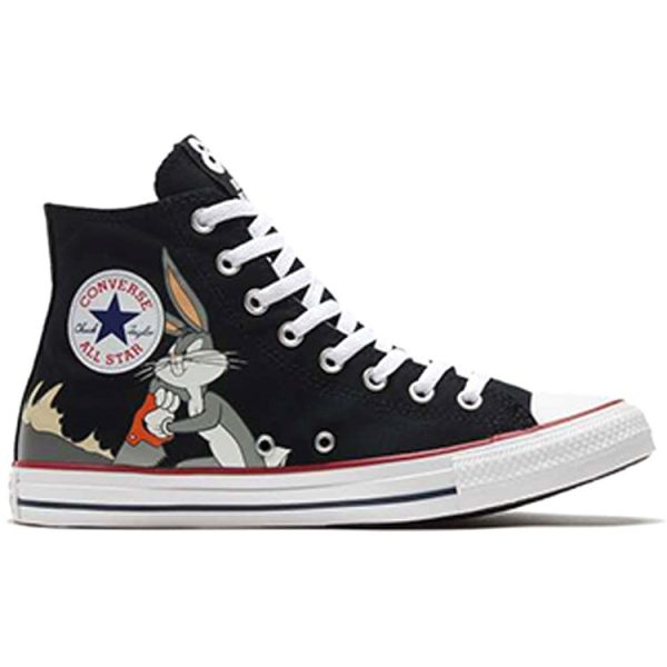Converse Chuck Taylor All Star Hi Bugs Bunny 80th Anniversary Black