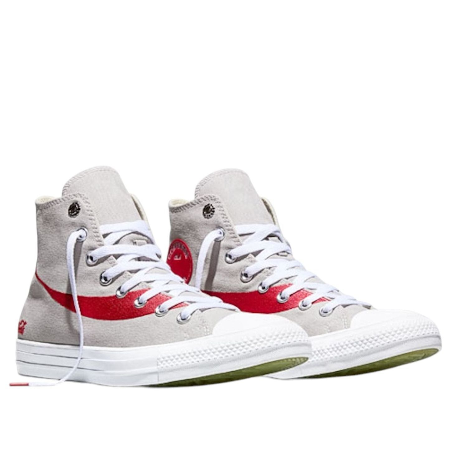 Converse Chuck Taylor All Star Hi Coca-Cola Silver 5 Converse Chuck Taylor All Star Hi Coca-Cola Silver
