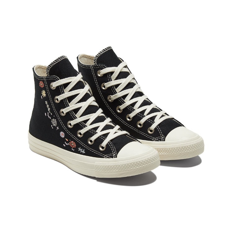 Converse Chuck Taylor All Star Hi Embroidered Floral (Womens) 5 Converse Chuck Taylor All Star Hi Embroidered Floral (Womens)
