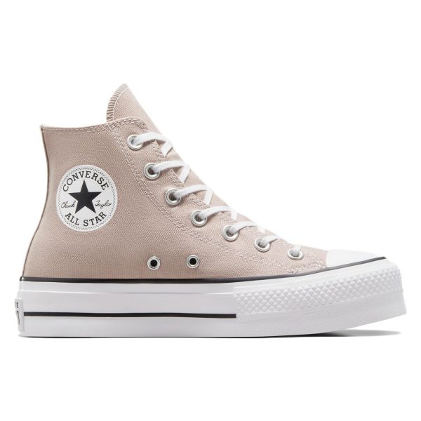 Converse Chuck Taylor All Star Lift Platform Hi Wonder Stone (Womens)