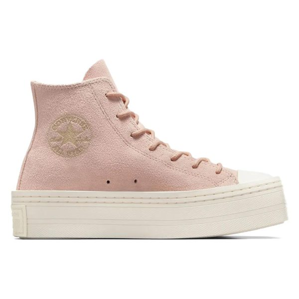 Converse Chuck Taylor All Star Modern Lift Platform Hi Pink Sage Egret (Womens)