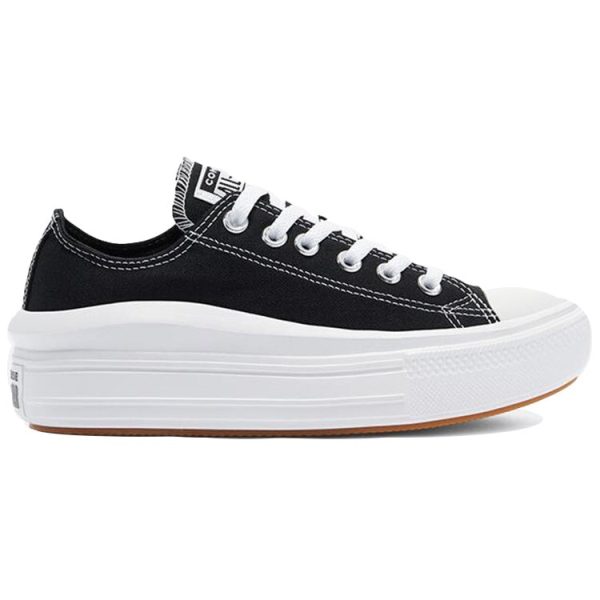 Converse Chuck Taylor All Star Move Ox Black White (Womens)