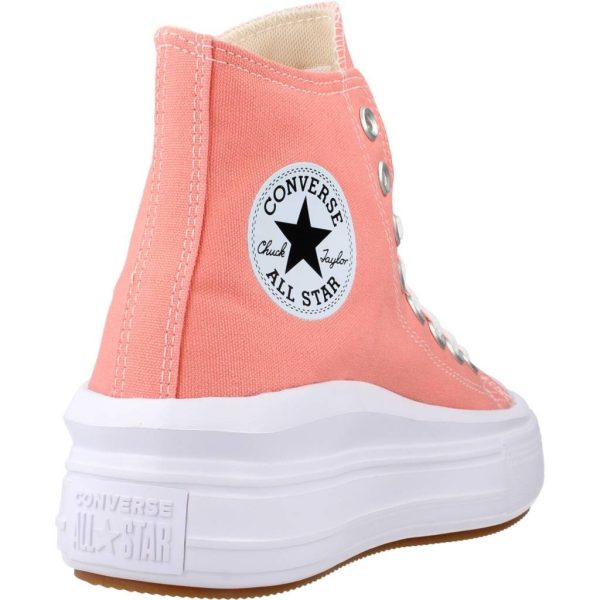 Converse Chuck Taylor All Star Move Platform Hi Lawn Flamingo (Womens)