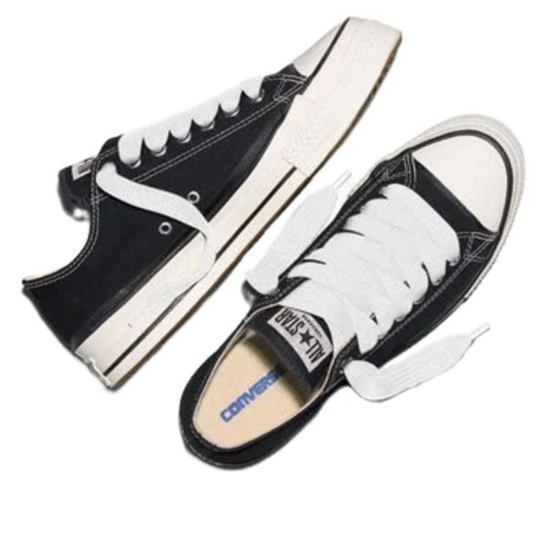 Converse Chuck Taylor All Star Throwback Low Black Vintage White