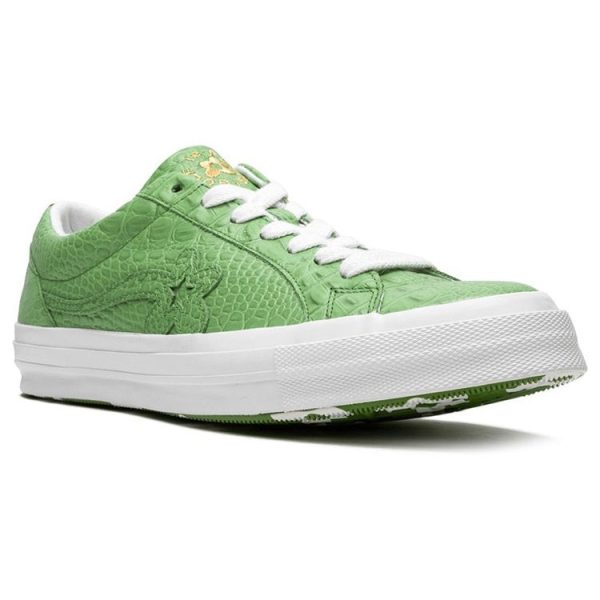 Converse One Star Ox Golf le Fleur Faux Skin Green