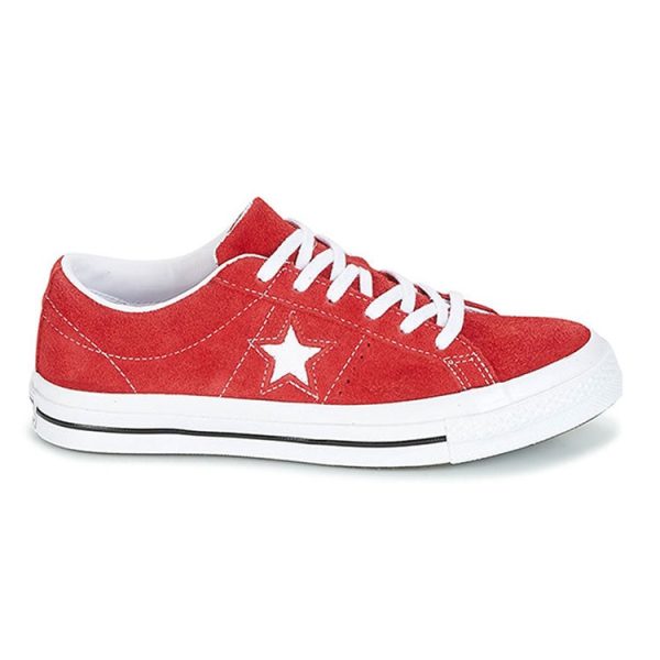 Converse One Star Ox Suede Red