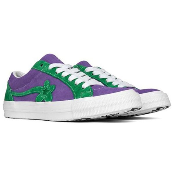Converse One Star Ox Tyler the Creator Golf le Fleur Purple Green