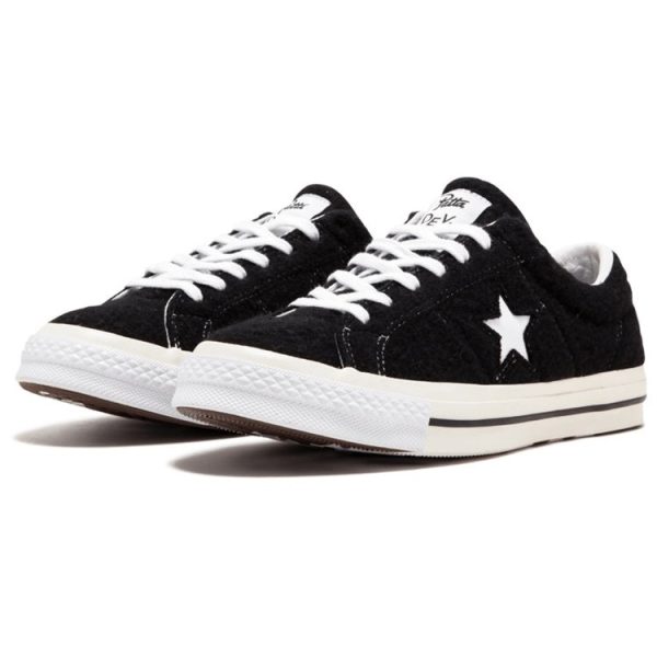 Converse One Star Patta x Deviation Black