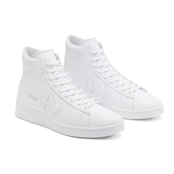 Converse Pro Leather Hi Triple White