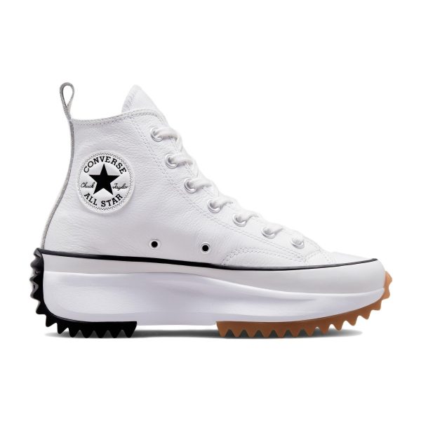 Converse Run Star Hike Hi Leather White Black